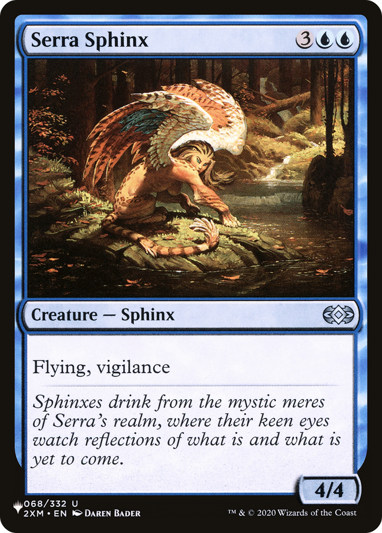 Serra Sphinx [The List Reprints] | Mindsight Gaming