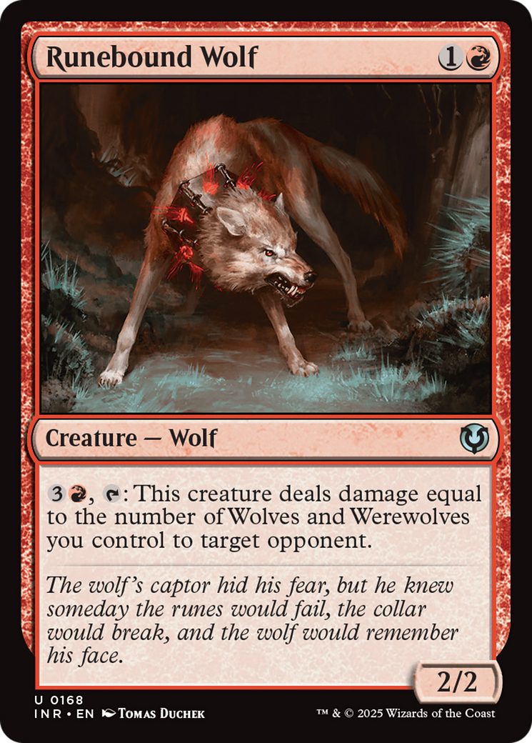 Runebound Wolf [Innistrad Remastered] | Mindsight Gaming