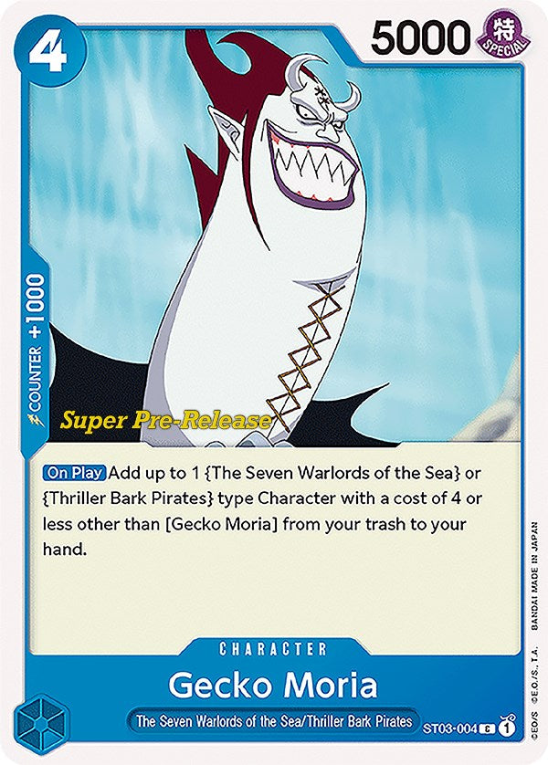 Gecko Moria [Super Pre-Release Starter Deck: The Seven Warlords of the Sea] | Mindsight Gaming