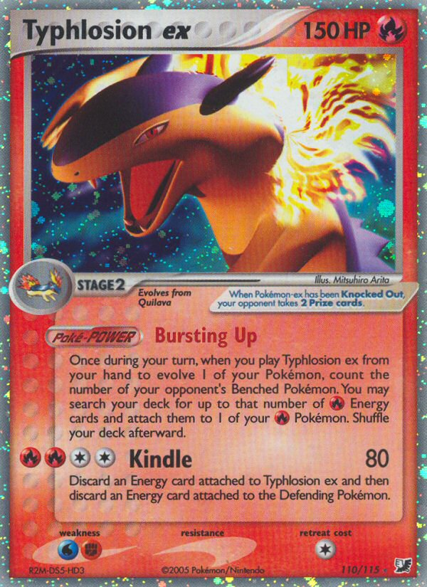 Typhlosion ex (110/115) [EX: Unseen Forces] | Mindsight Gaming