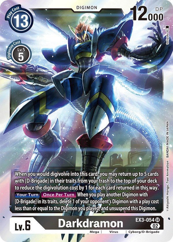 Darkdramon [EX3-054] [Draconic Roar] | Mindsight Gaming