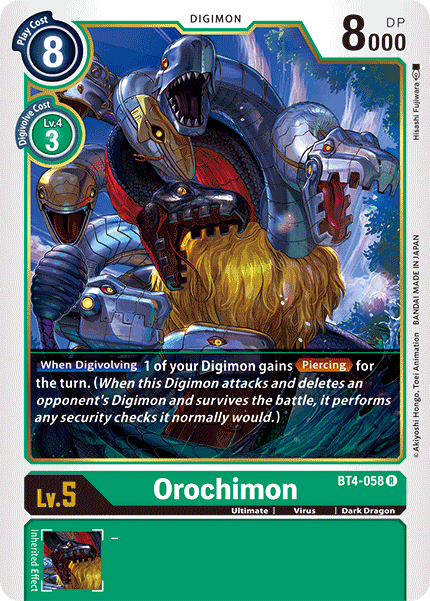 Orochimon [BT4-058] [Great Legend] | Mindsight Gaming