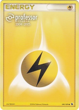 Lightning Energy (109/109) (2004 2005) [Professor Program Promos] | Mindsight Gaming