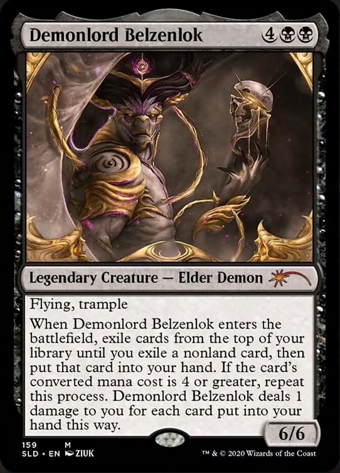 Demonlord Belzenlok (Foil Etched) [Secret Lair Drop Series] | Mindsight Gaming