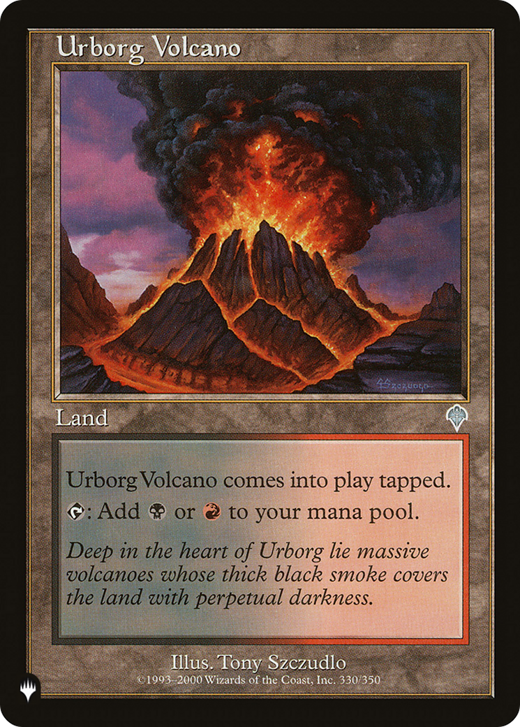 Urborg Volcano [The List Reprints] | Mindsight Gaming