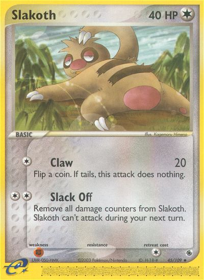 Slakoth (45/109) [EX: Ruby & Sapphire] | Mindsight Gaming