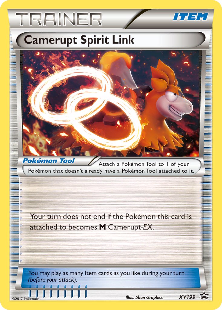 Camerupt Spirit Link (XY199) [XY: Black Star Promos] | Mindsight Gaming