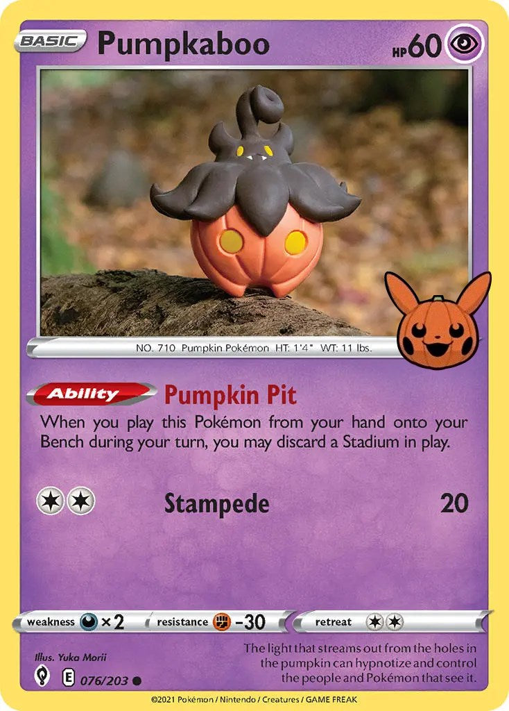 Pumpkaboo (076/203) [Trick or Trade] | Mindsight Gaming