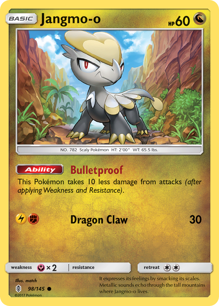 Jangmo-o (98/145) [Sun & Moon: Guardians Rising] | Mindsight Gaming