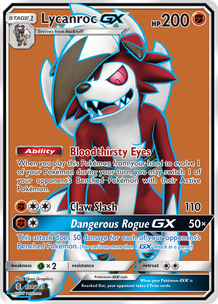 Lycanroc GX (138/145) [Sun & Moon: Guardians Rising] | Mindsight Gaming