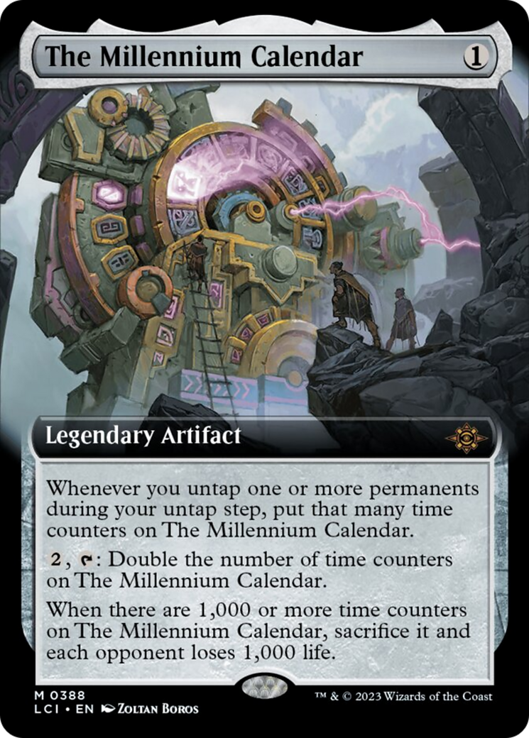 The Millennium Calendar (Extended Art) [The Lost Caverns of Ixalan] | Mindsight Gaming