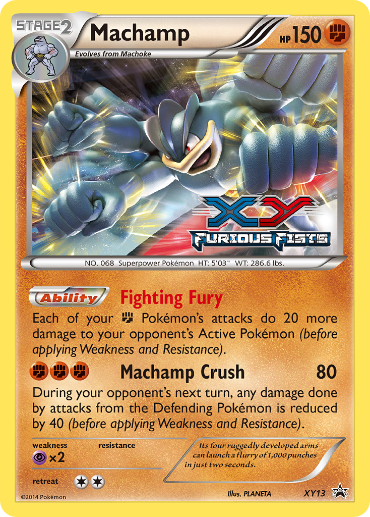 Machamp (XY13) [XY: Black Star Promos] | Mindsight Gaming