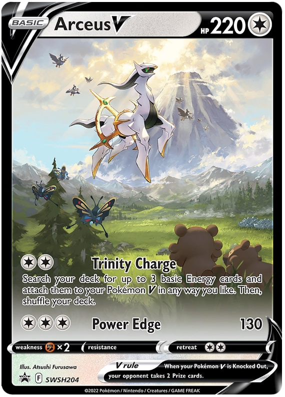 Arceus V (SWSH204) [Sword & Shield: Black Star Promos] | Mindsight Gaming