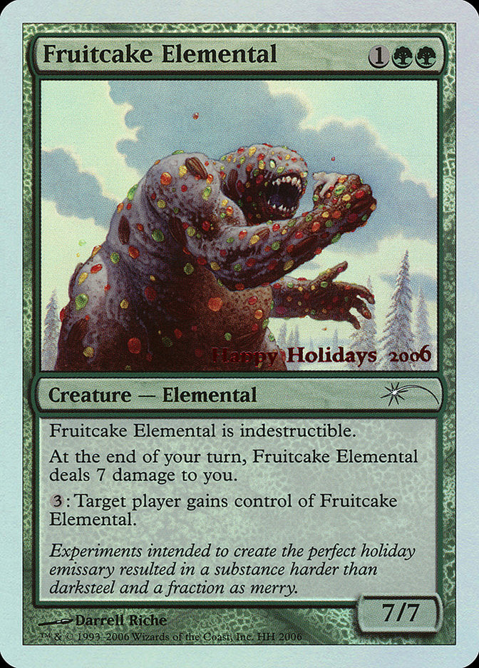 Fruitcake Elemental [Happy Holidays] | Mindsight Gaming