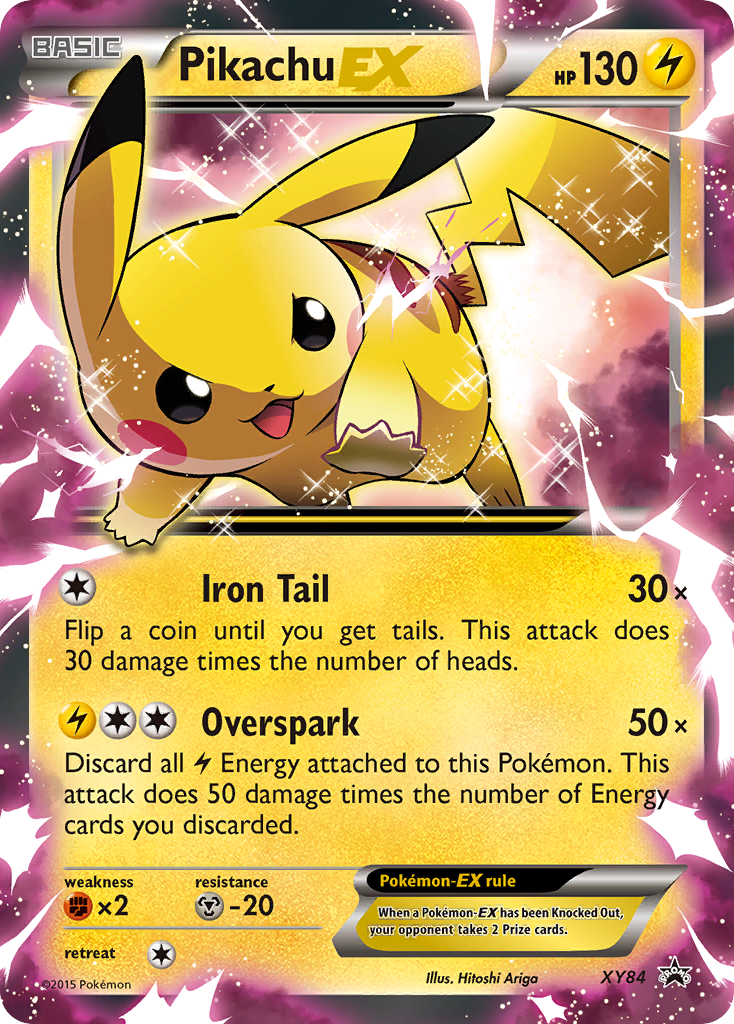 Pikachu EX (XY84) [XY: Black Star Promos] | Mindsight Gaming