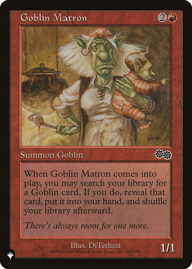 Goblin Matron (USG) [The List Reprints] | Mindsight Gaming