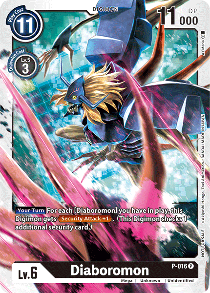 Diaboromon [P-016] [Promotional Cards] | Mindsight Gaming