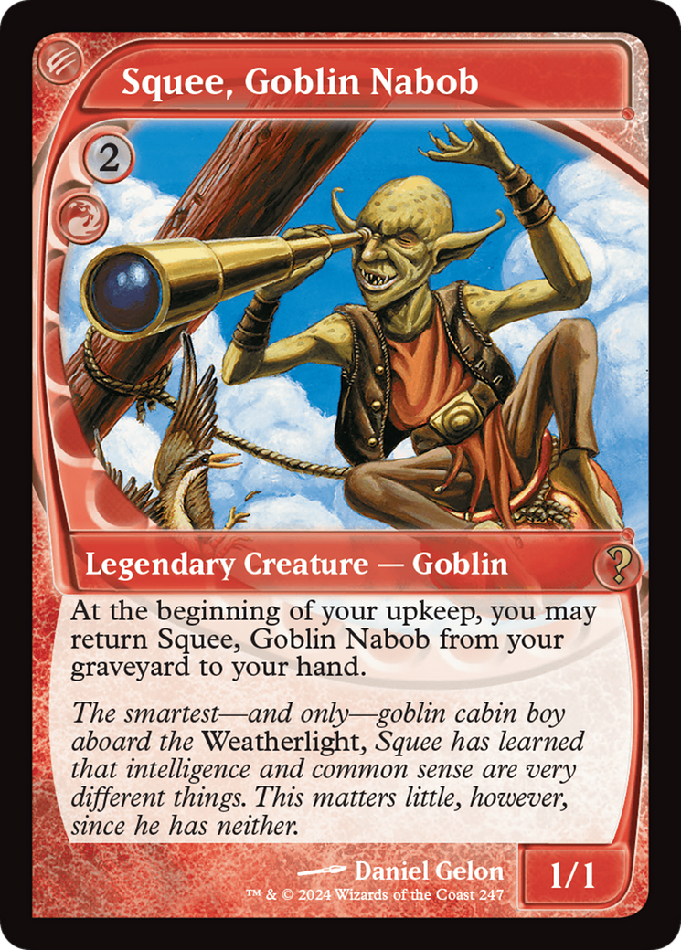 Squee, Goblin Nabob (Future Sight) [Mystery Booster 2] | Mindsight Gaming