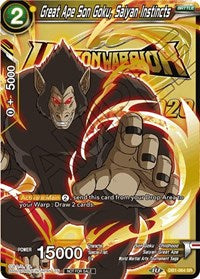 Great Ape Son Goku, Saiyan Instincts (DB1-064) [Tournament Promotion Cards] | Mindsight Gaming