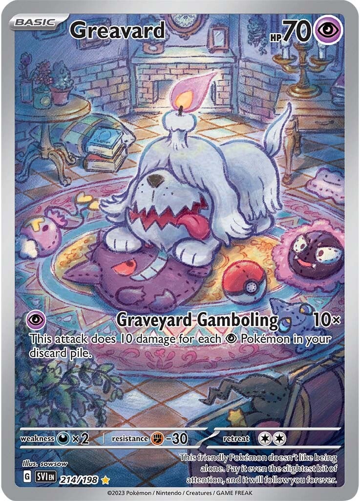 Greavard (214/198) [Scarlet & Violet: Base Set] | Mindsight Gaming