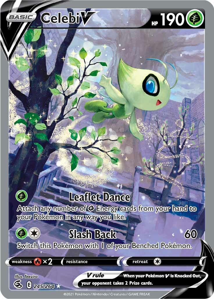 Celebi V (245/264) [Sword & Shield: Fusion Strike] | Mindsight Gaming