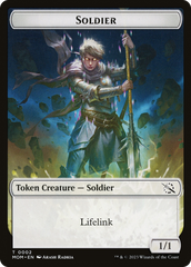 Soldier // Kraken Double-Sided Token [March of the Machine Tokens] | Mindsight Gaming