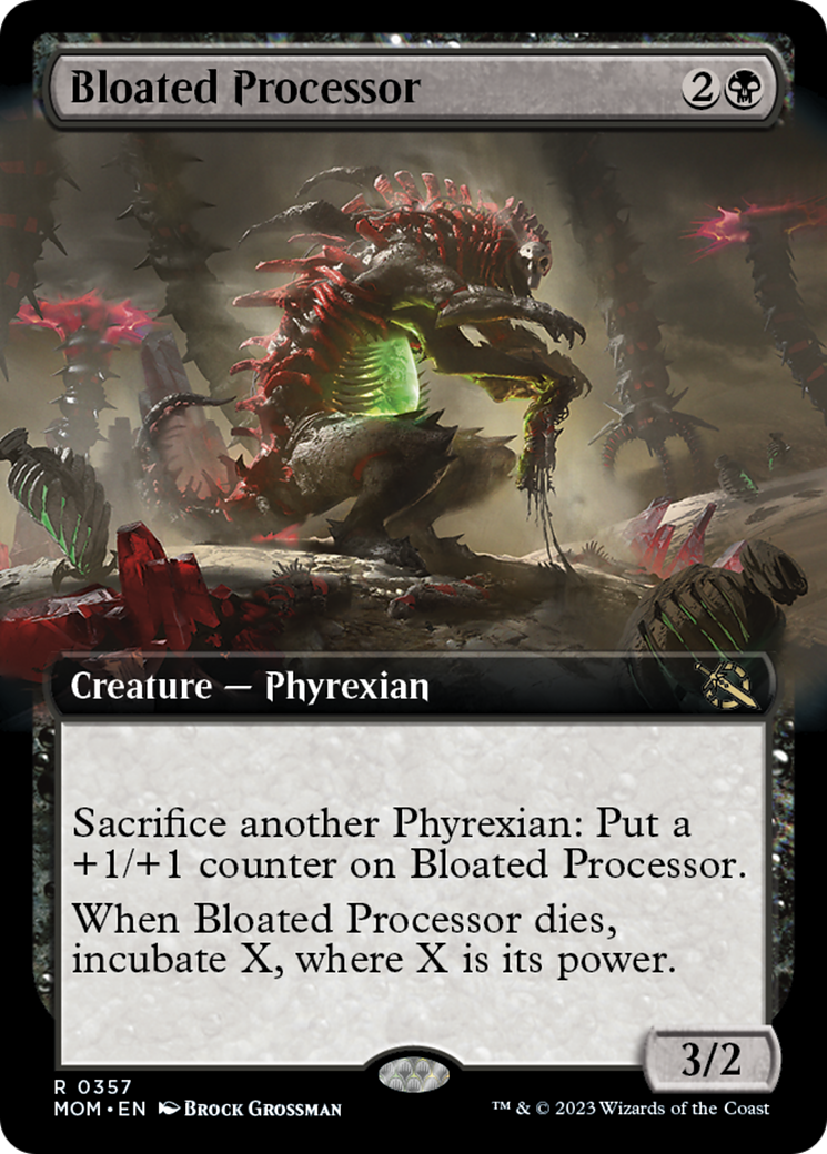 Bloated Processor (Extended Art) [March of the Machine] | Mindsight Gaming