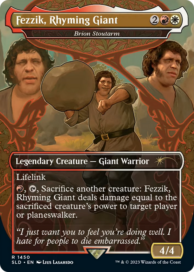 Fezzik, Rhyming Giant - Brion Stoutarm [Secret Lair Drop Series] | Mindsight Gaming