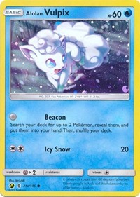 Alolan Vulpix (21a/145) (Alternate Art Promo) [Sun & Moon: Guardians Rising] | Mindsight Gaming