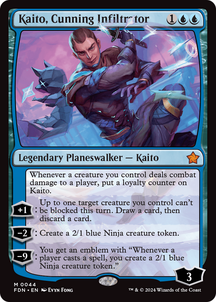 Kaito, Cunning Infiltrator [Foundations] | Mindsight Gaming