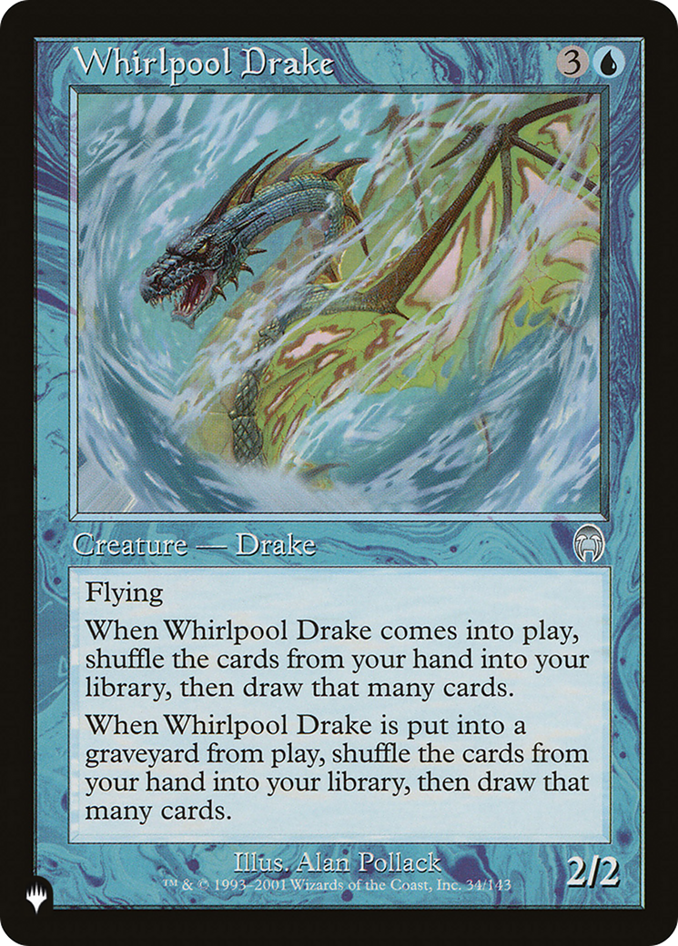 Whirlpool Drake [The List Reprints] | Mindsight Gaming