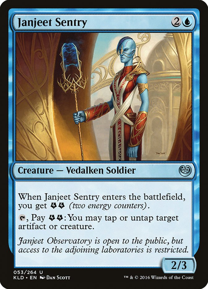 Janjeet Sentry [Kaladesh] | Mindsight Gaming