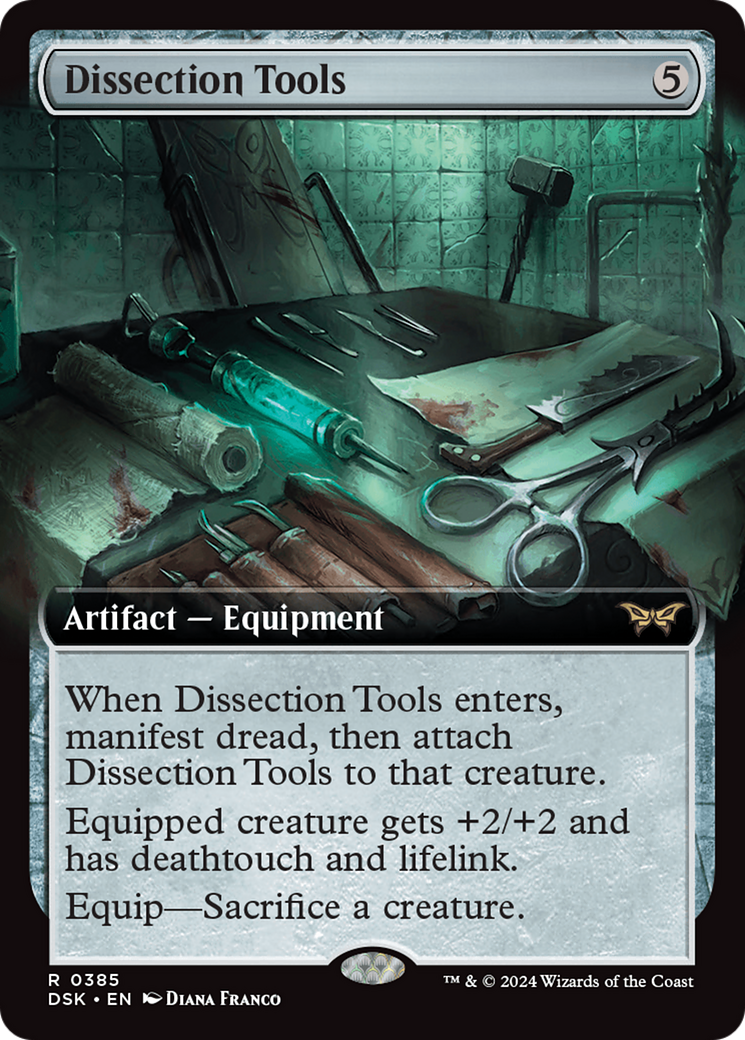 Dissection Tools (Extended Art) [Duskmourn: House of Horror] | Mindsight Gaming