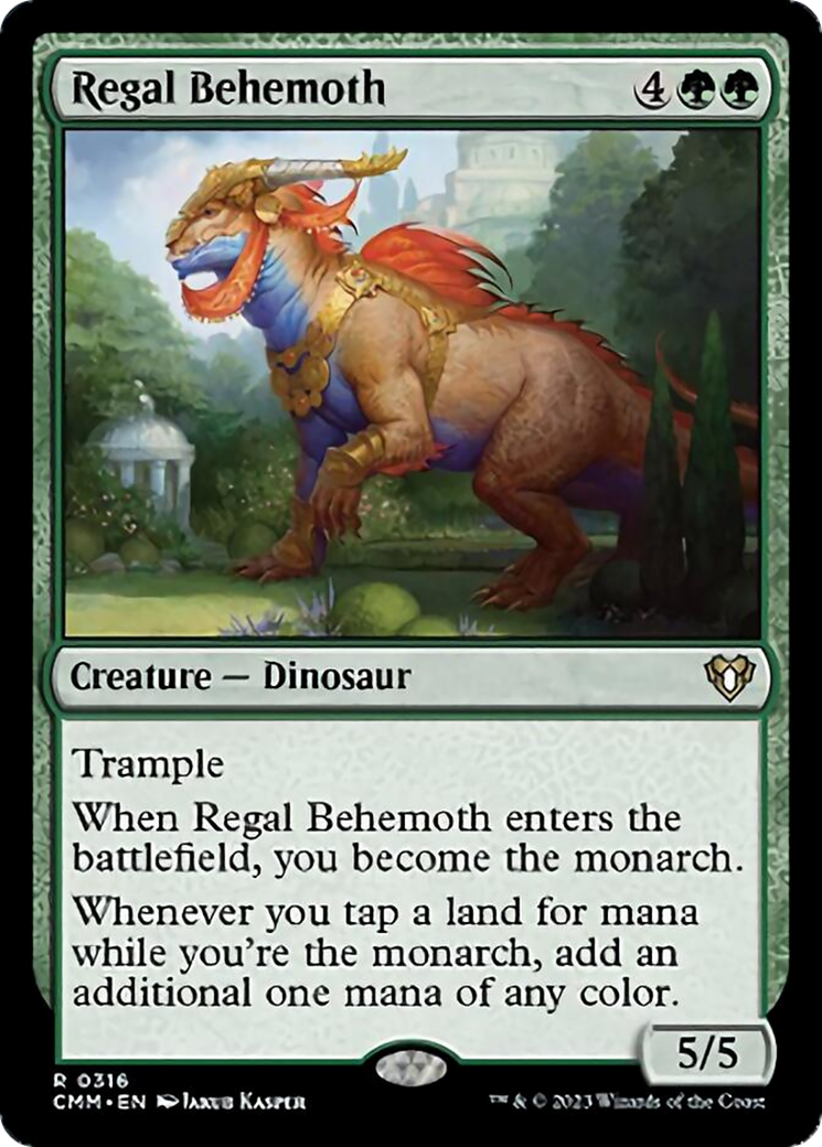 Regal Behemoth [Commander Masters] | Mindsight Gaming