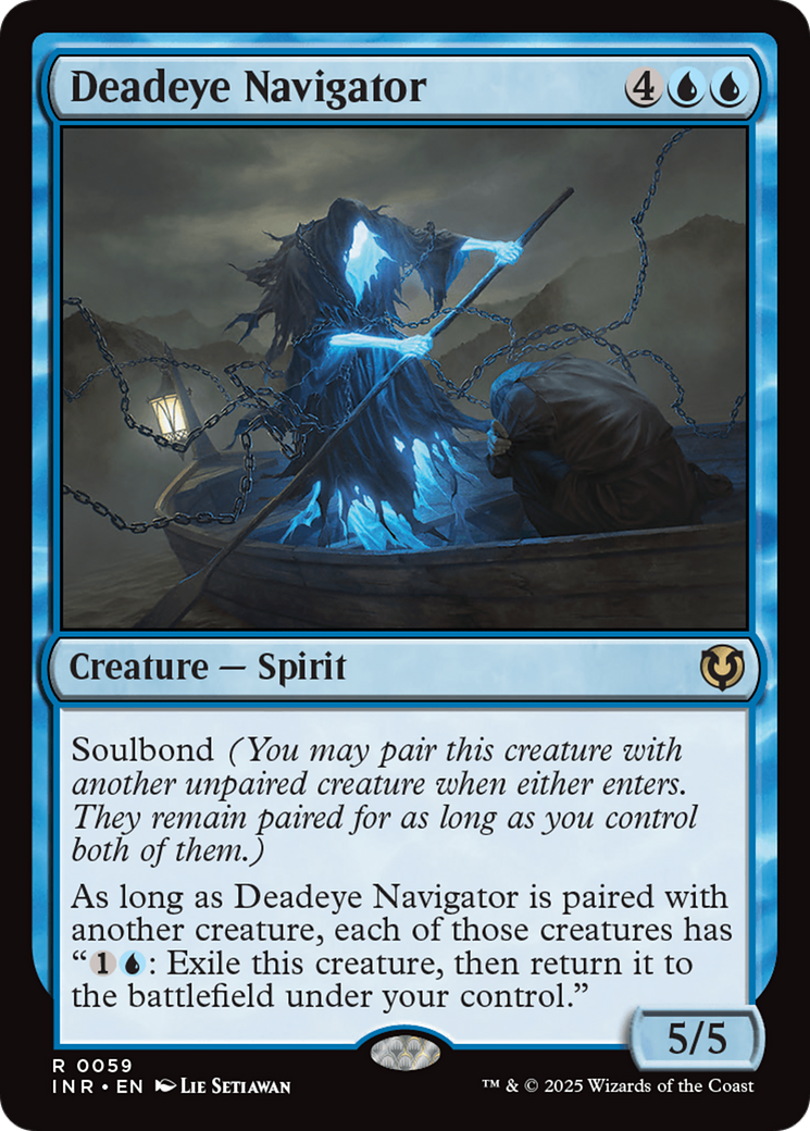 Deadeye Navigator [Innistrad Remastered] | Mindsight Gaming