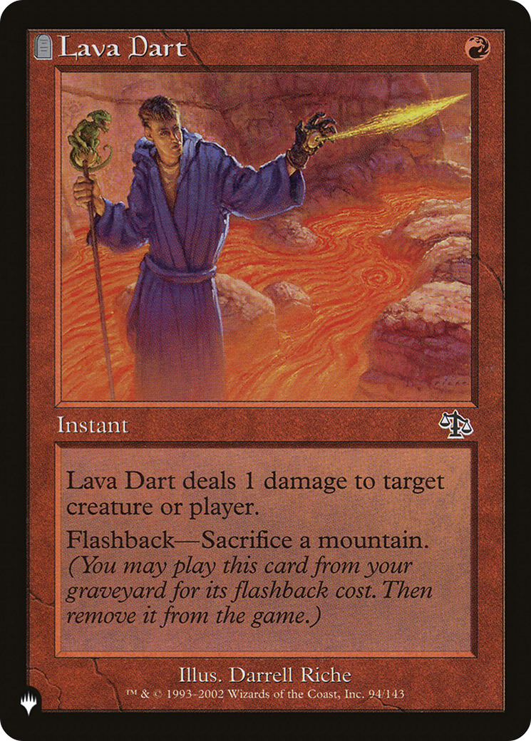 Lava Dart [The List Reprints] | Mindsight Gaming