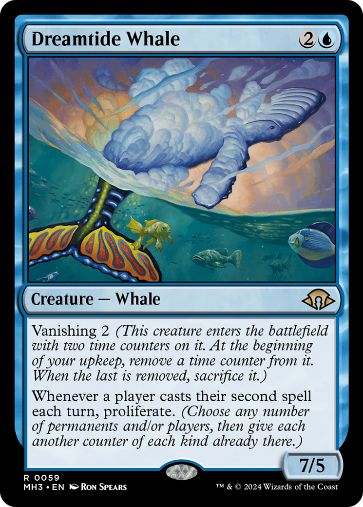 Dreamtide Whale [Modern Horizons 3] | Mindsight Gaming