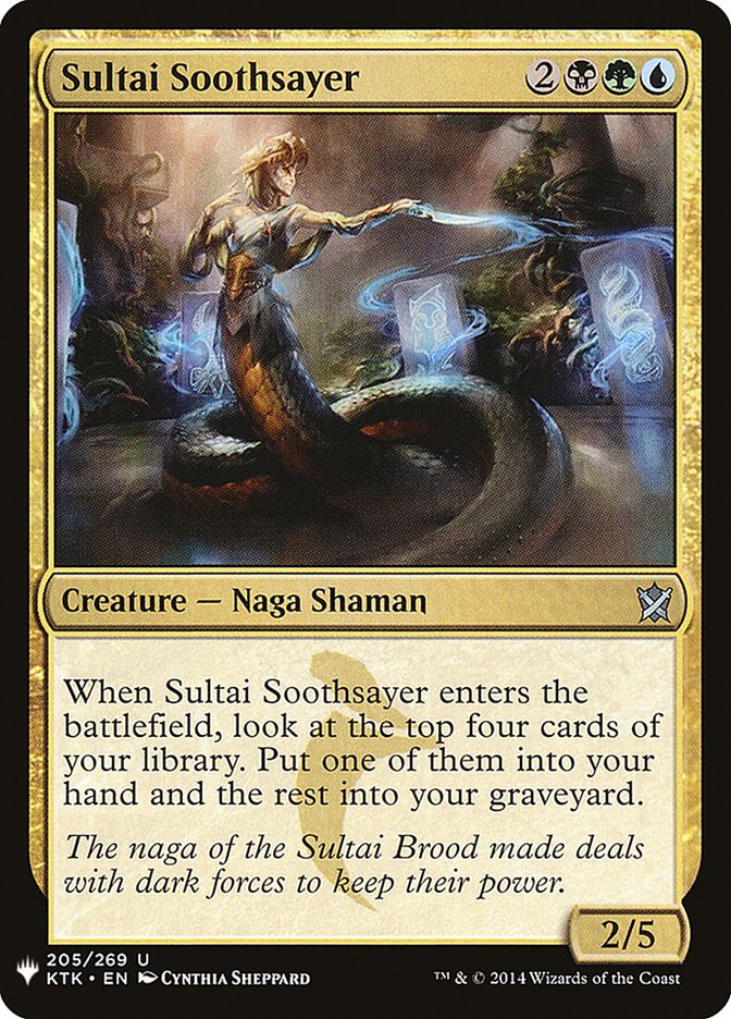 Sultai Soothsayer [Mystery Booster] | Mindsight Gaming