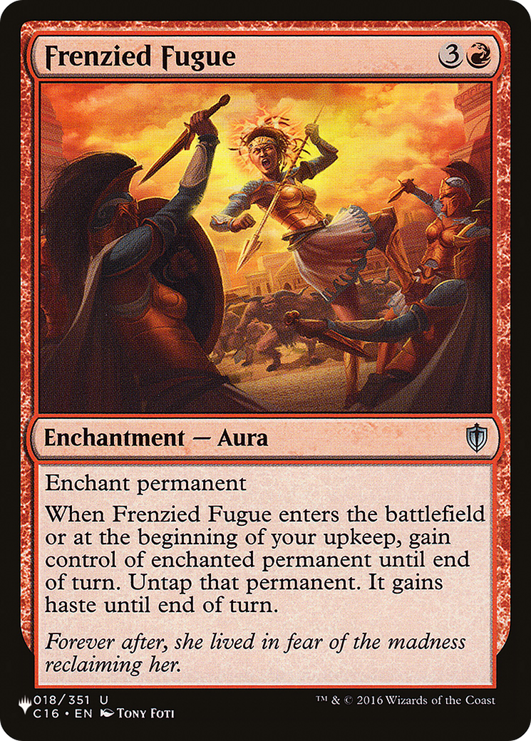 Frenzied Fugue [The List Reprints] | Mindsight Gaming