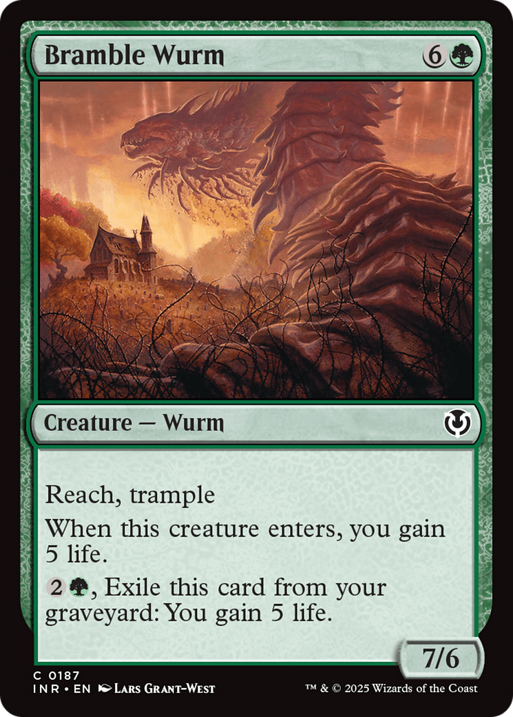 Bramble Wurm [Innistrad Remastered] | Mindsight Gaming