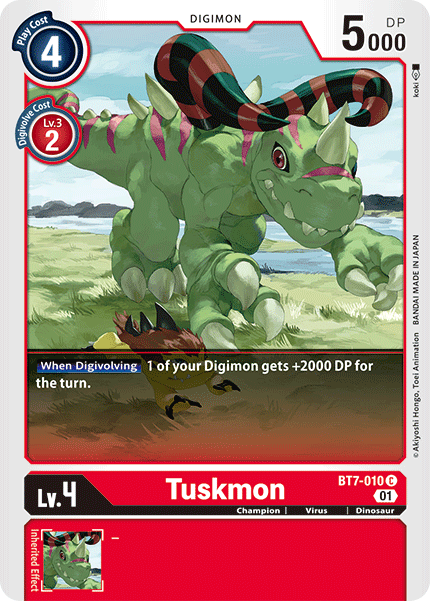 Tuskmon [BT7-010] [Next Adventure] | Mindsight Gaming