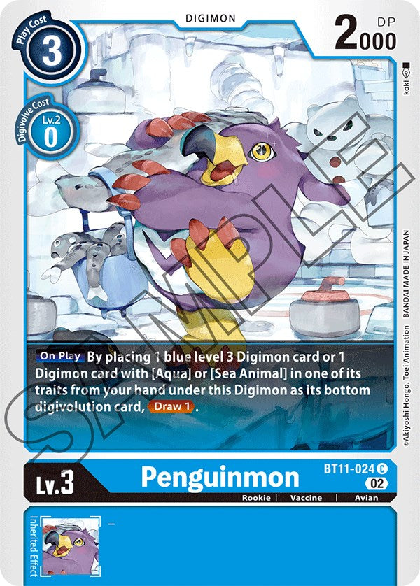 Penguinmon [BT11-024] [Dimensional Phase] | Mindsight Gaming