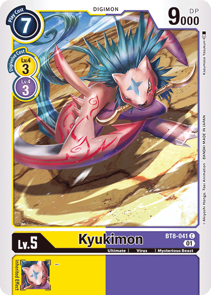 Kyukimon [BT8-041] [New Awakening] | Mindsight Gaming