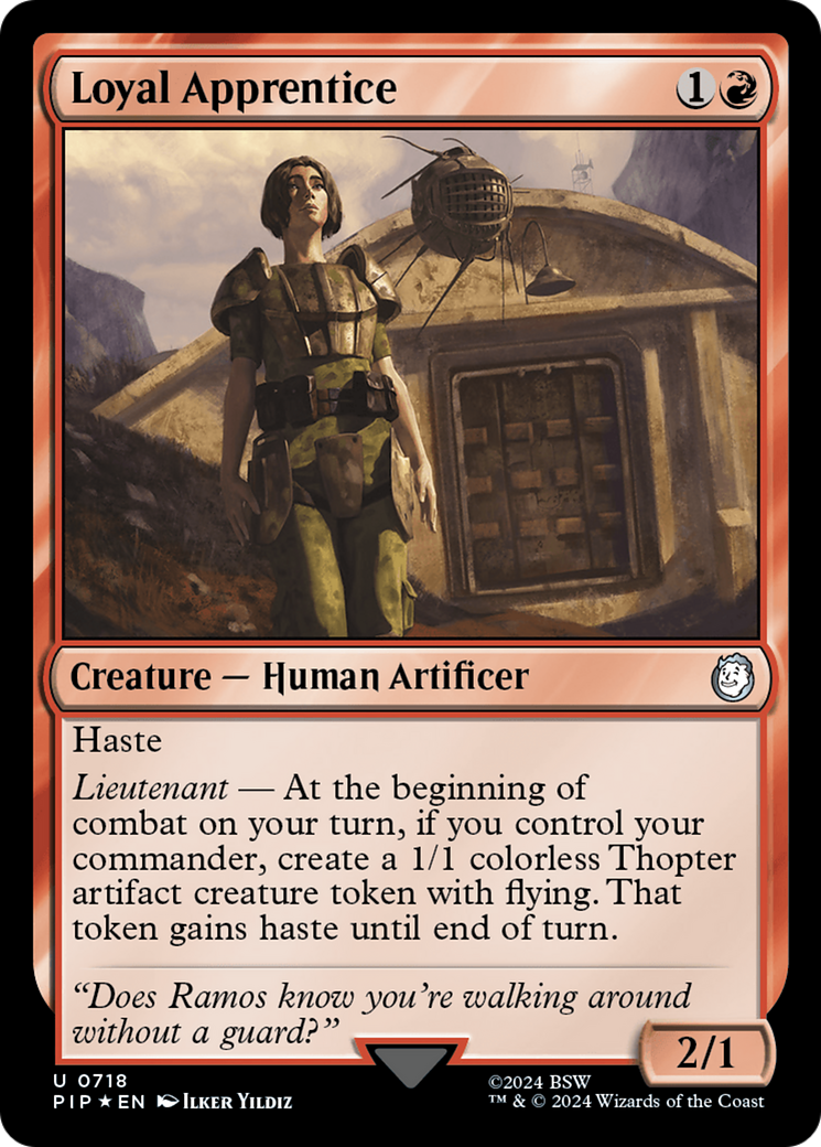 Loyal Apprentice (Surge Foil) [Fallout] | Mindsight Gaming