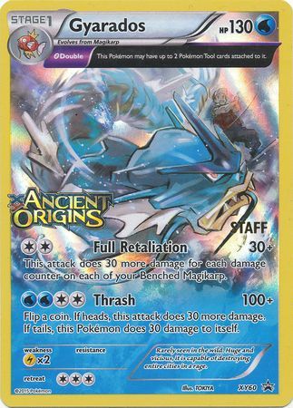 Gyarados (XY60) (Staff) [XY: Black Star Promos] | Mindsight Gaming