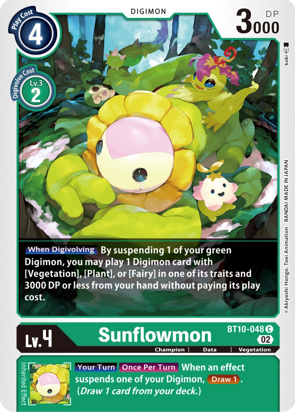 Sunflowmon [BT10-048] [Xros Encounter] | Mindsight Gaming