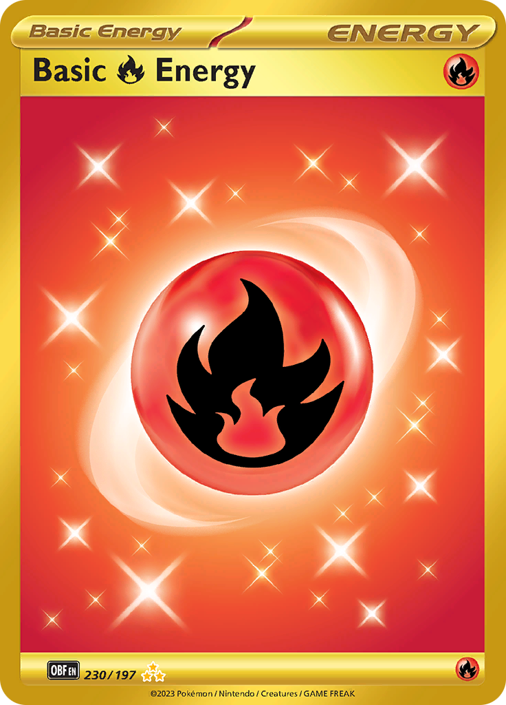 Basic Fire Energy (230/197) [Scarlet & Violet: Obsidian Flames] | Mindsight Gaming