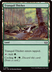 Tranquil Thicket [Duskmourn: House of Horror Commander] | Mindsight Gaming