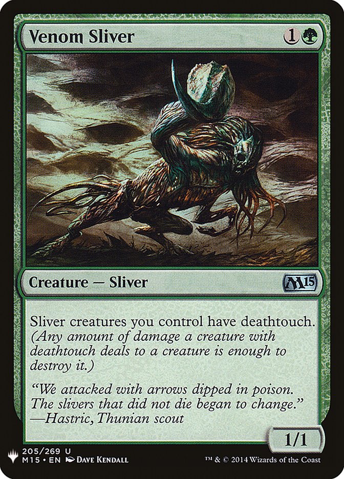 Venom Sliver [Mystery Booster] | Mindsight Gaming