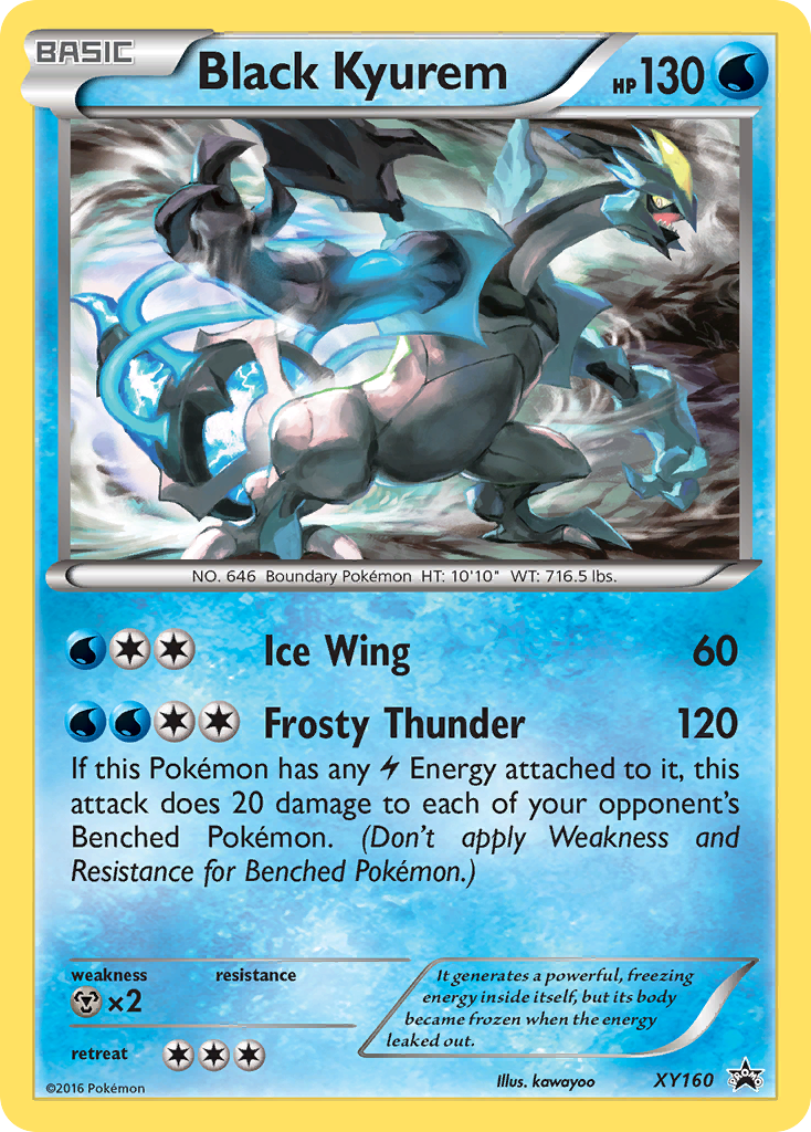 Black Kyurem (XY160) [XY: Black Star Promos] | Mindsight Gaming